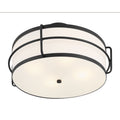 SAVOY HOUSE, CHAUNCEY SEMI-FLUSH, SEMI FLUSH MOUNT LIGHT