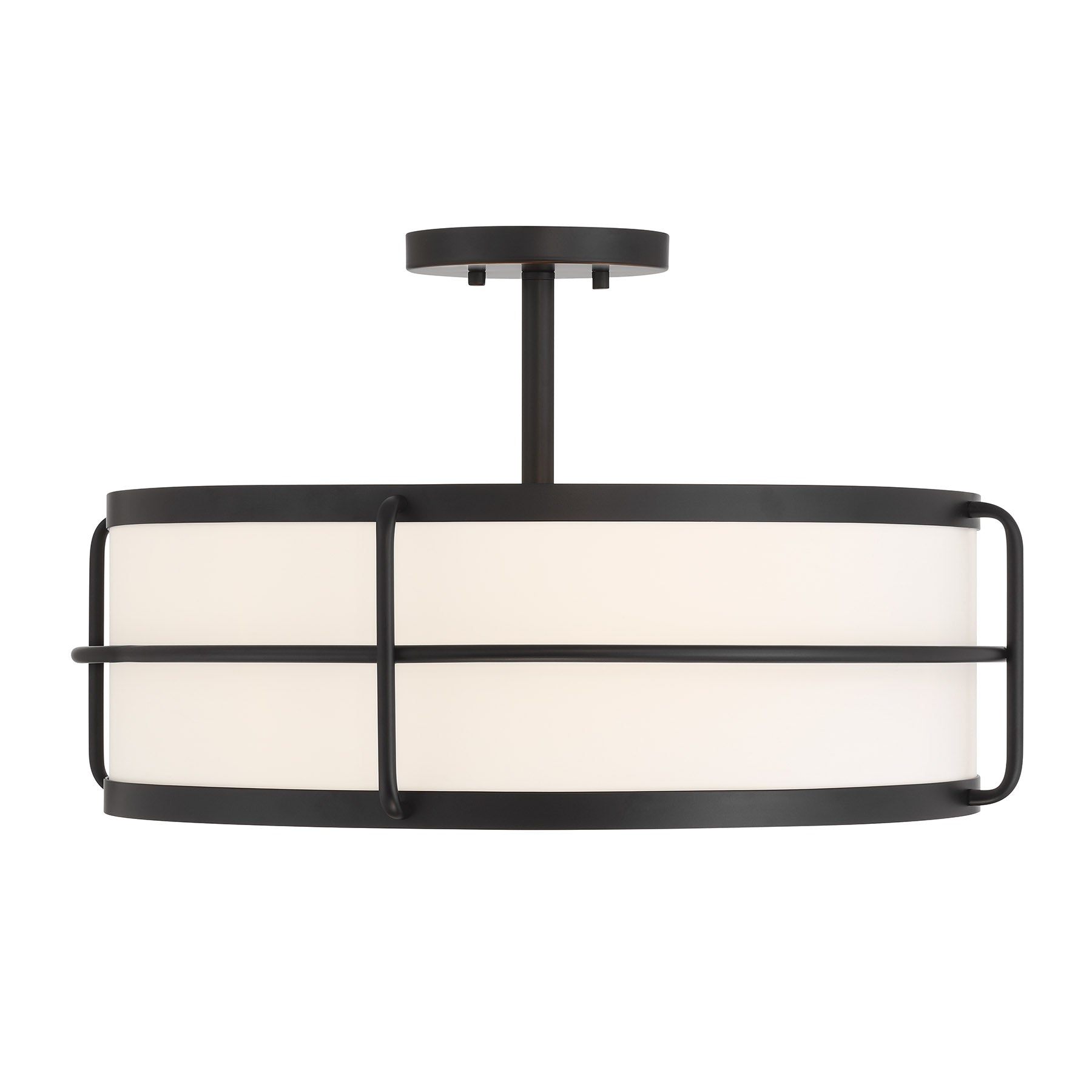 SAVOY HOUSE, CHAUNCEY SEMI-FLUSH, SEMI FLUSH MOUNT LIGHT