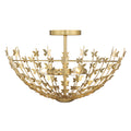 SAVOY HOUSE, BIRCH SEMI-FLUSH, SEMI FLUSH MOUNT LIGHT