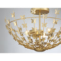 SAVOY HOUSE, BIRCH SEMI-FLUSH, SEMI FLUSH MOUNT LIGHT