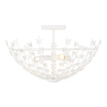 SAVOY HOUSE, BIRCH SEMI-FLUSH, SEMI FLUSH MOUNT LIGHT