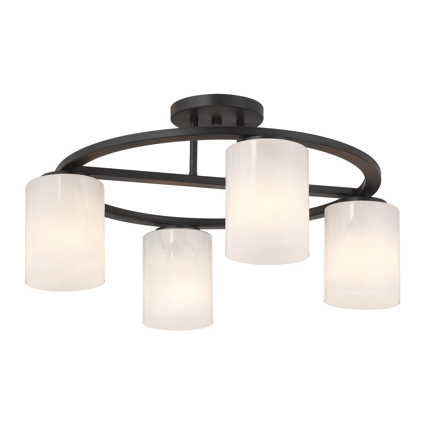 SAVOY HOUSE, HERRON SEMI-FLUSH, SEMI FLUSH MOUNT LIGHT