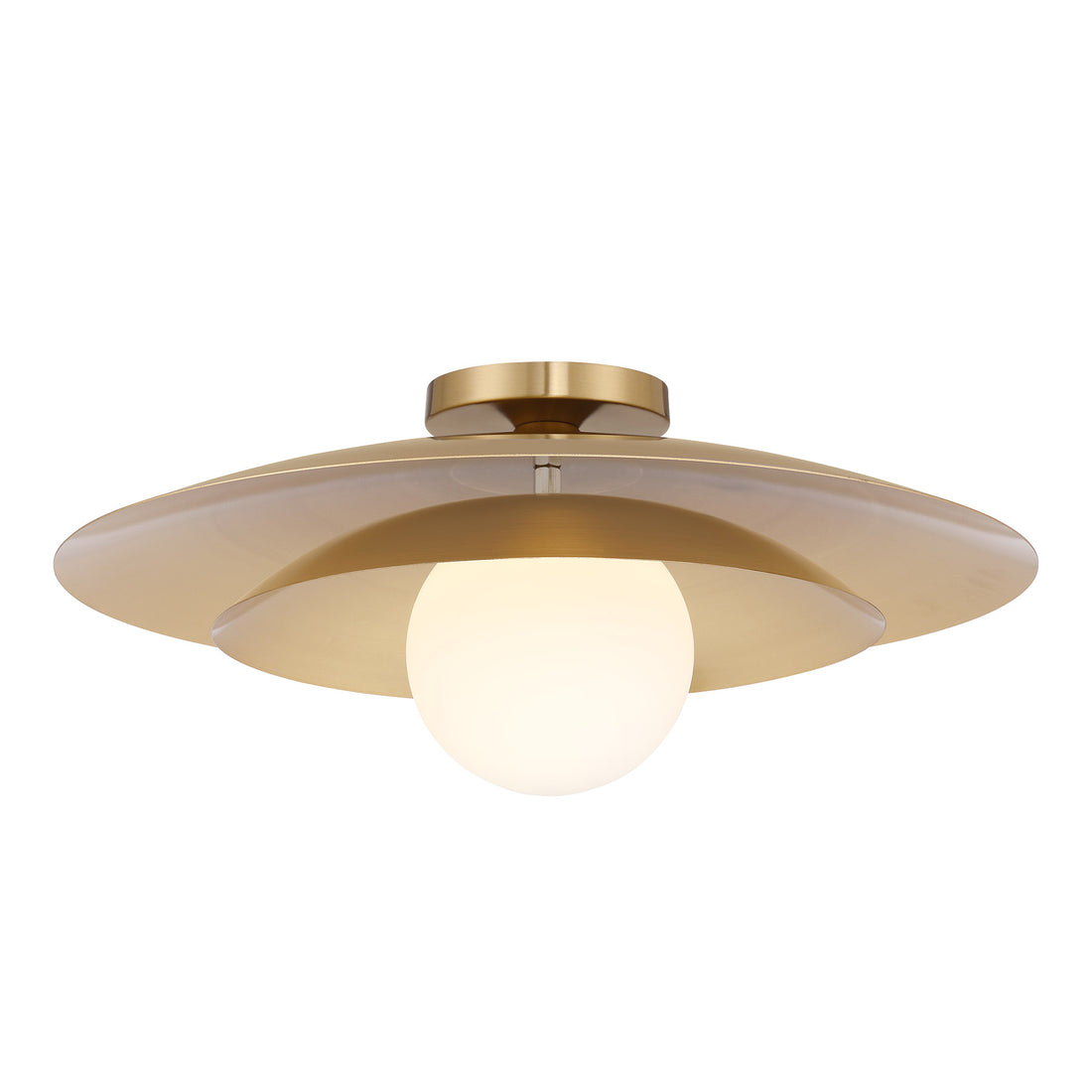 SAVOY HOUSE, SHERRER SEMI-FLUSH, SEMI FLUSH MOUNT LIGHT
