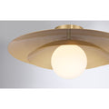 SAVOY HOUSE, SHERRER SEMI-FLUSH, SEMI FLUSH MOUNT LIGHT