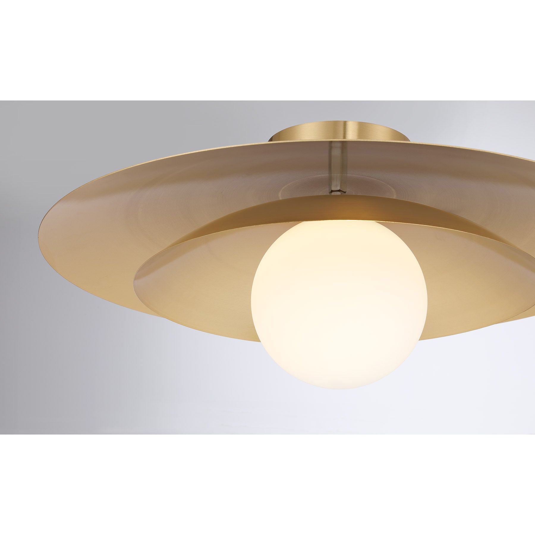 SAVOY HOUSE, SHERRER SEMI-FLUSH, SEMI FLUSH MOUNT LIGHT