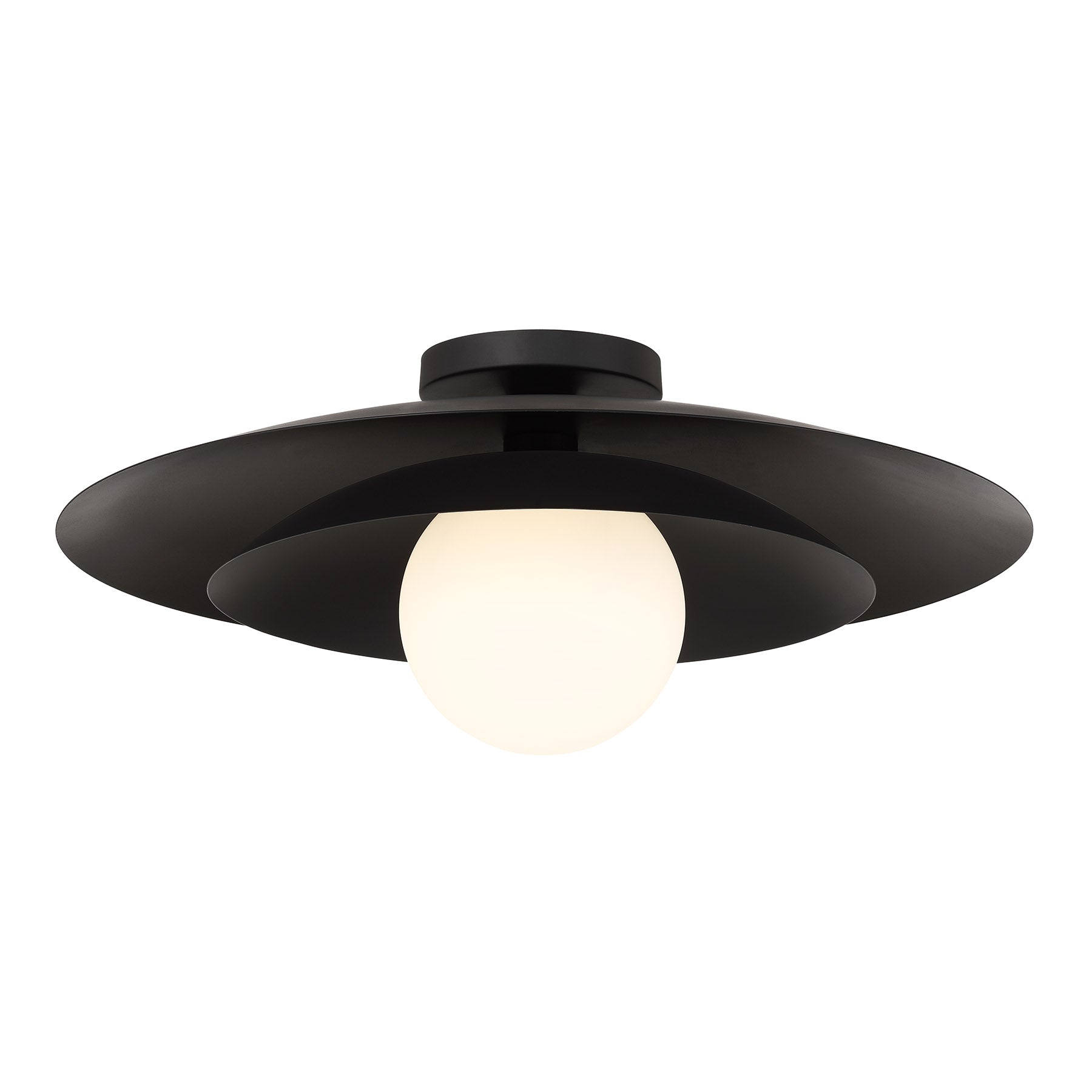 SAVOY HOUSE, SHERRER SEMI-FLUSH, SEMI FLUSH MOUNT LIGHT