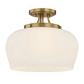 SAVOY ESSENTIALS, OCTAVE SEMI-FLUSH, SEMI FLUSH MOUNT LIGHT