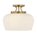 SAVOY ESSENTIALS, OCTAVE SEMI-FLUSH, SEMI FLUSH MOUNT LIGHT