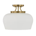SAVOY ESSENTIALS, OCTAVE SEMI-FLUSH, SEMI FLUSH MOUNT LIGHT