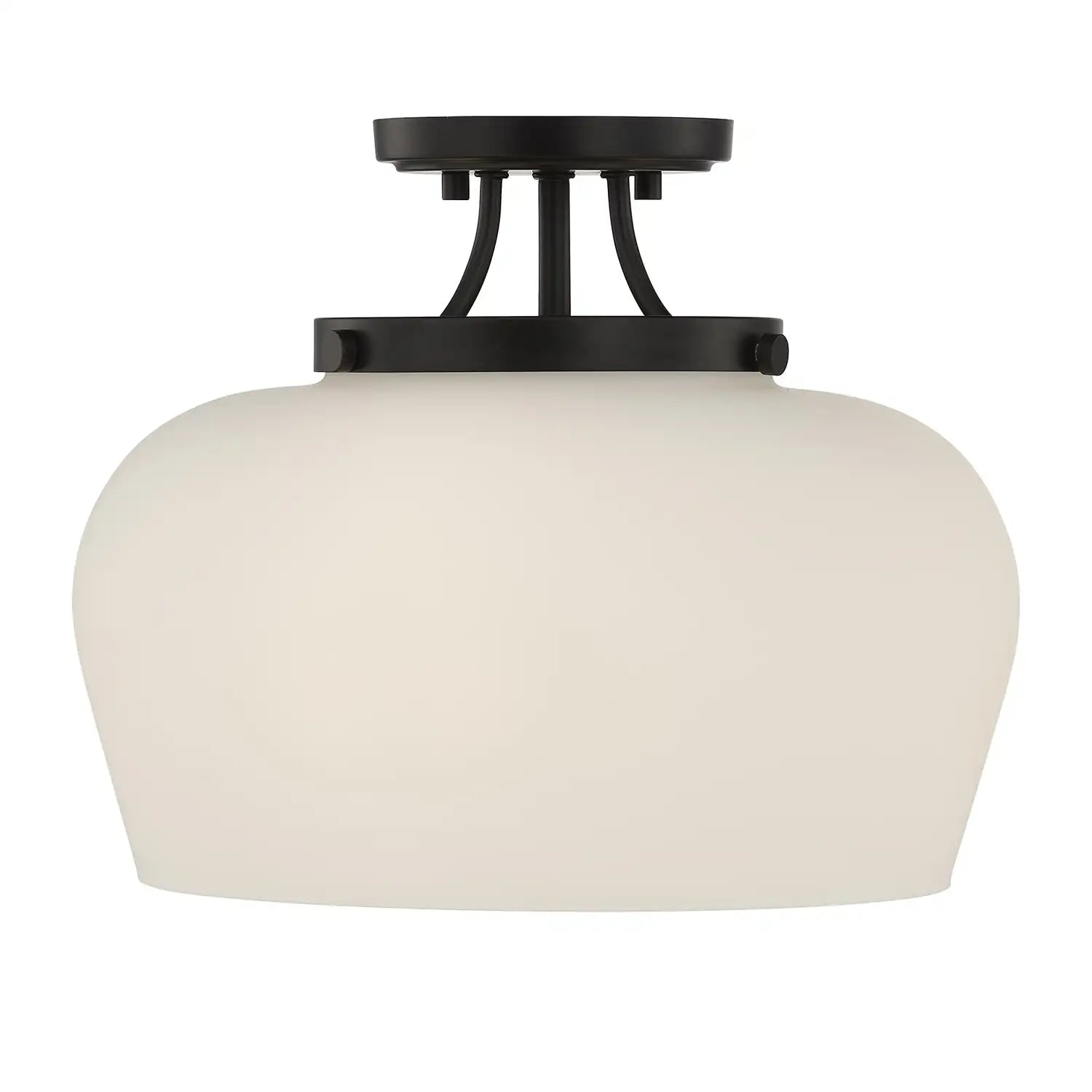 SAVOY ESSENTIALS, OCTAVE SEMI-FLUSH, SEMI FLUSH MOUNT LIGHT