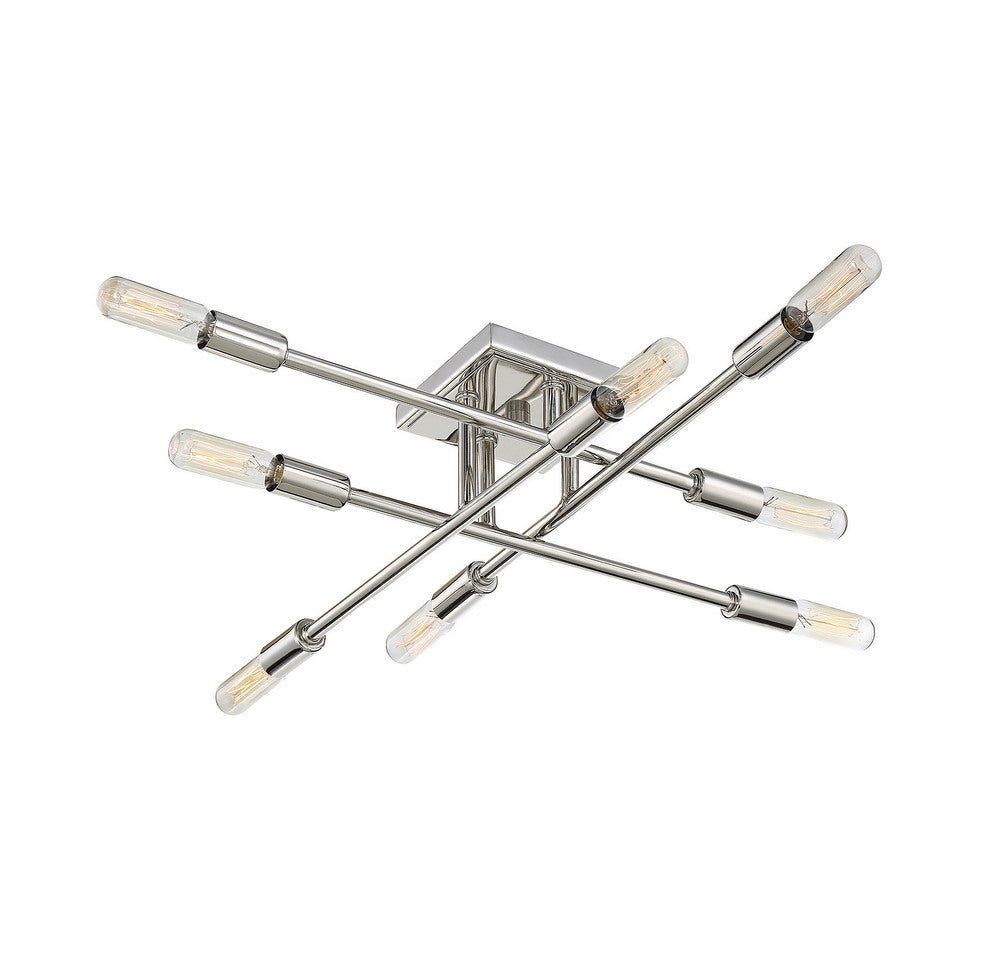 SAVOY HOUSE, LYRIQUE SEMI-FLUSH, SEMI FLUSH MOUNT LIGHT