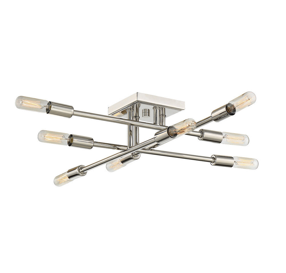 SAVOY HOUSE, LYRIQUE SEMI-FLUSH, SEMI FLUSH MOUNT LIGHT