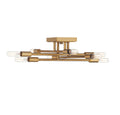 SAVOY HOUSE, LYRIQUE SEMI-FLUSH, SEMI FLUSH MOUNT LIGHT