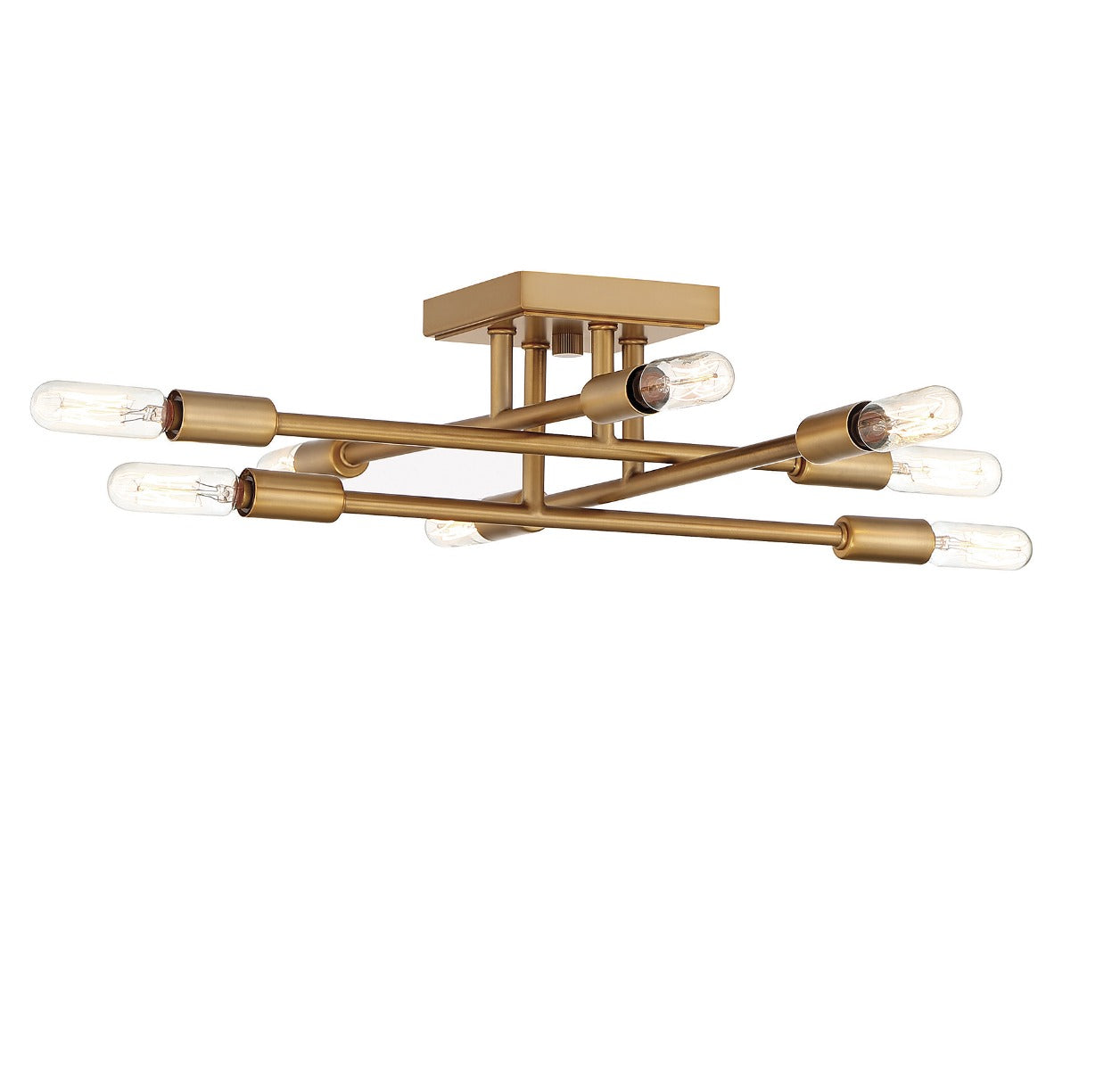 SAVOY HOUSE, LYRIQUE SEMI-FLUSH, SEMI FLUSH MOUNT LIGHT