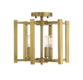 SAVOY HOUSE, BENSON SEMI-FLUSH, SEMI FLUSH MOUNT LIGHT