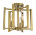 SAVOY HOUSE, BENSON SEMI-FLUSH, SEMI FLUSH MOUNT LIGHT