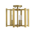 SAVOY HOUSE, BENSON SEMI-FLUSH, SEMI FLUSH MOUNT LIGHT