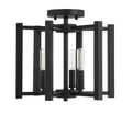 SAVOY HOUSE, BENSON SEMI-FLUSH, SEMI FLUSH MOUNT LIGHT