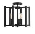 SAVOY HOUSE, BENSON SEMI-FLUSH, SEMI FLUSH MOUNT LIGHT
