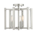 SAVOY HOUSE, BENSON SEMI-FLUSH, SEMI FLUSH MOUNT LIGHT