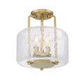 SAVOY HOUSE, AVALON SEMI-FLUSH, SEMI FLUSH MOUNT LIGHT