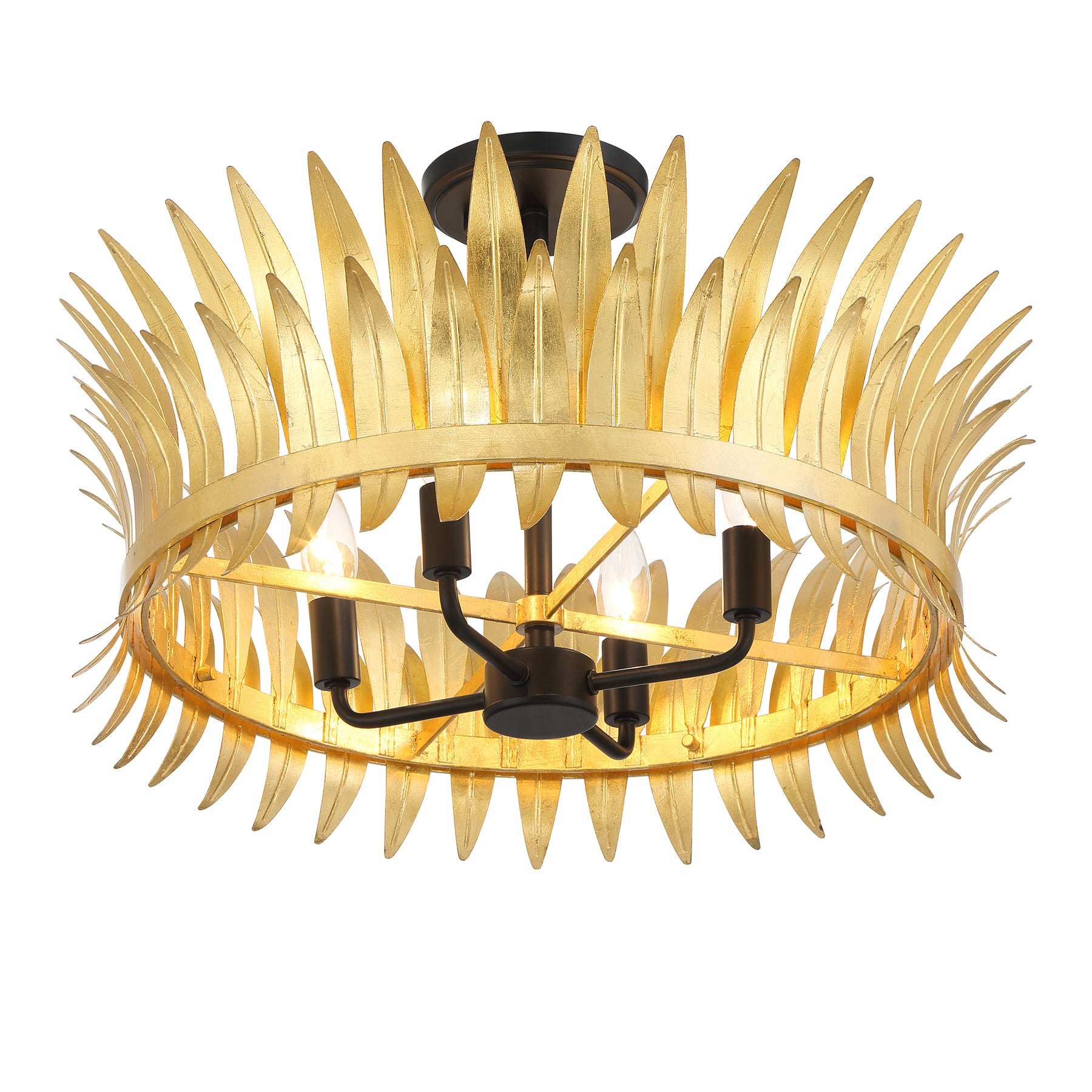 SAVOY HOUSE, ENSLEY SEMI-FLUSH, SEMI FLUSH MOUNT LIGHT