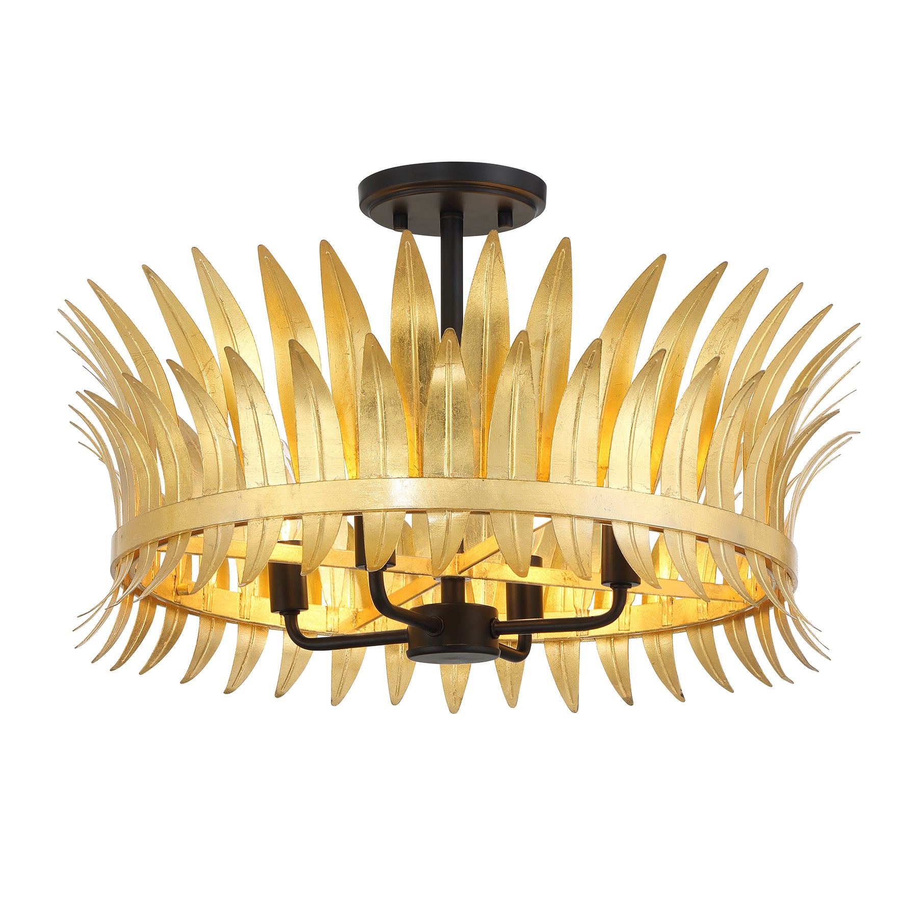 SAVOY HOUSE, ENSLEY SEMI-FLUSH, SEMI FLUSH MOUNT LIGHT