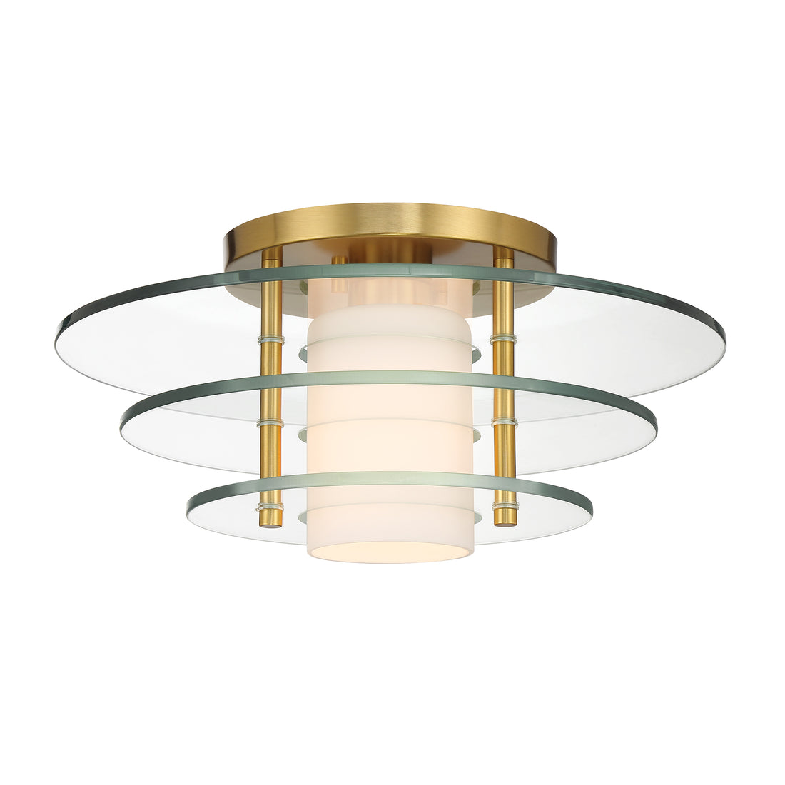 SAVOY HOUSE, NEWELL SEMI-FLUSH, SEMI FLUSH MOUNT LIGHT