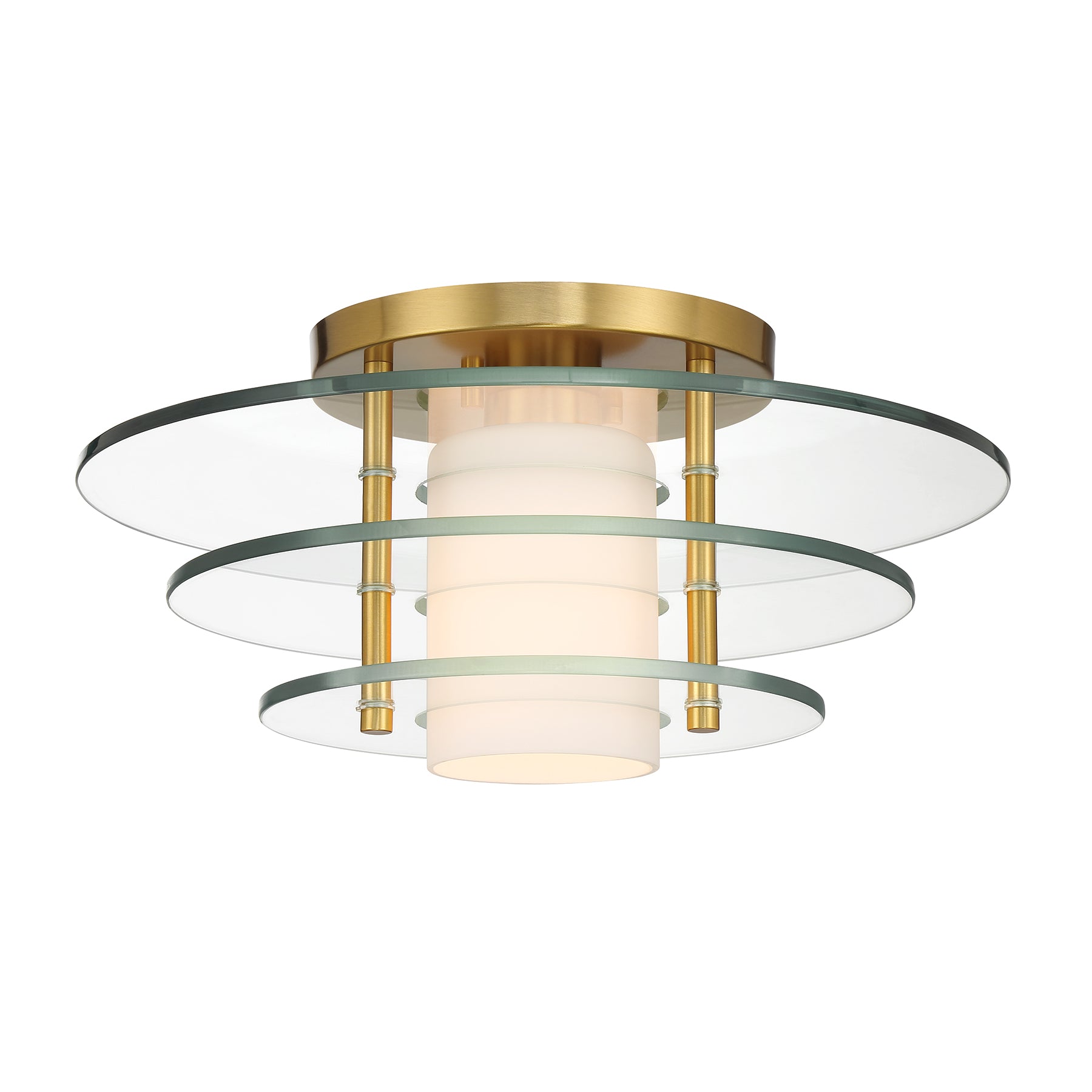 SAVOY HOUSE, NEWELL SEMI-FLUSH, SEMI FLUSH MOUNT LIGHT