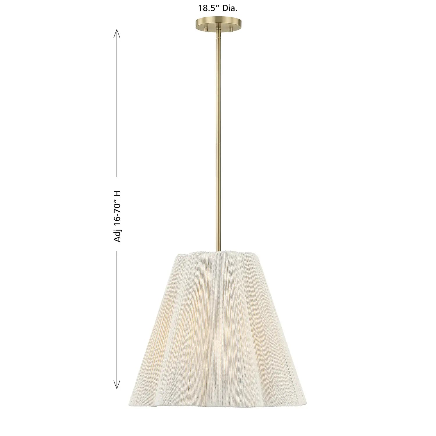 SAVOY HOUSE, ROSA PENDANT, PENDANT LIGHT