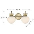 SAVOY HOUSE, MELBOURNE BATH, BATH VANITY LIGHT