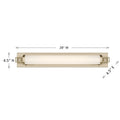 SAVOY HOUSE, PARKER BATH 2, BATH VANITY LIGHT