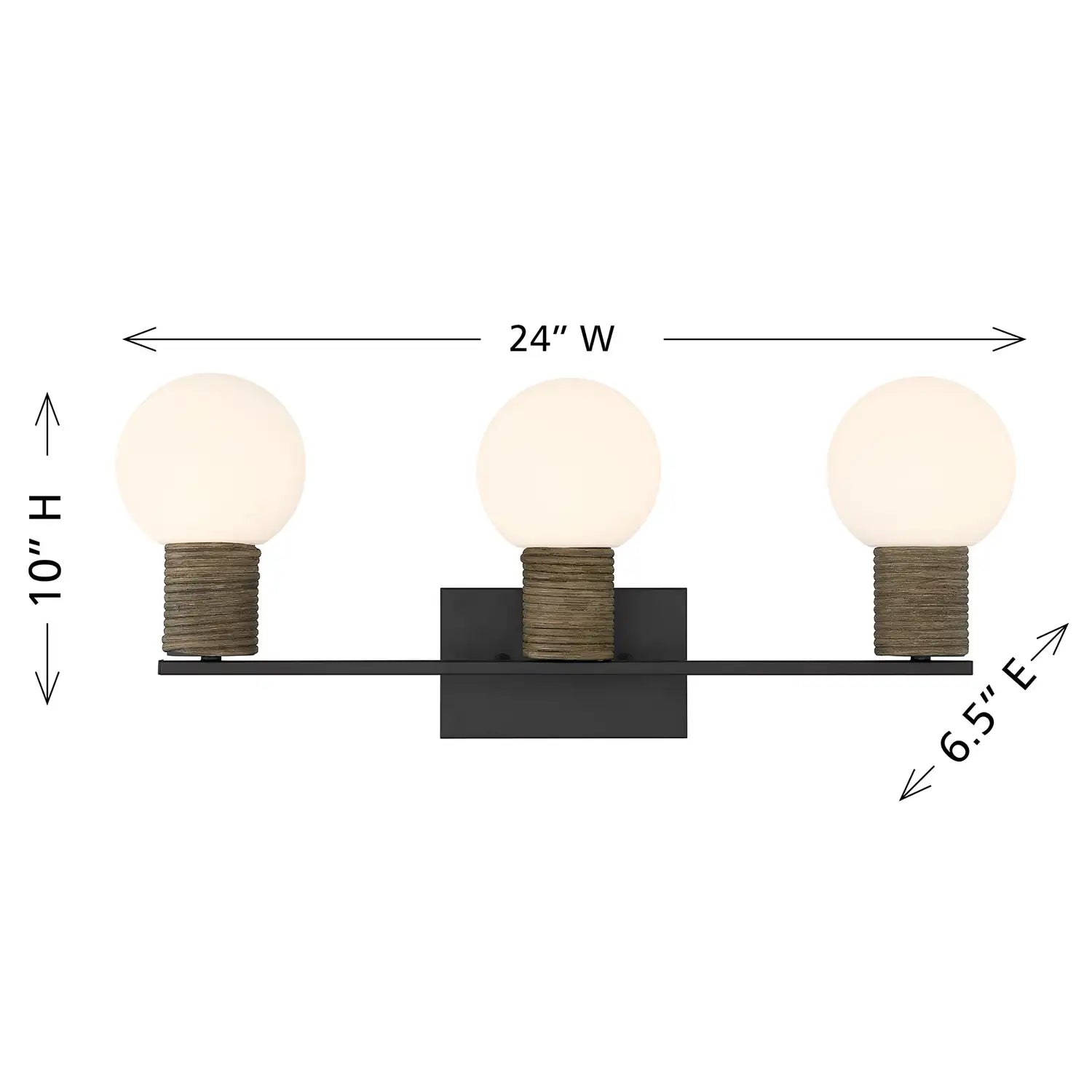 SAVOY HOUSE, JARRELL BATH, BATH VANITY LIGHT