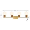 SAVOY HOUSE, JARRELL BATH, BATH VANITY LIGHT