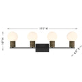 SAVOY HOUSE, JARRELL BATH, BATH VANITY LIGHT