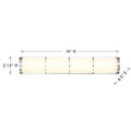 SAVOY HOUSE, HARPER BATH 2, BATH VANITY LIGHT
