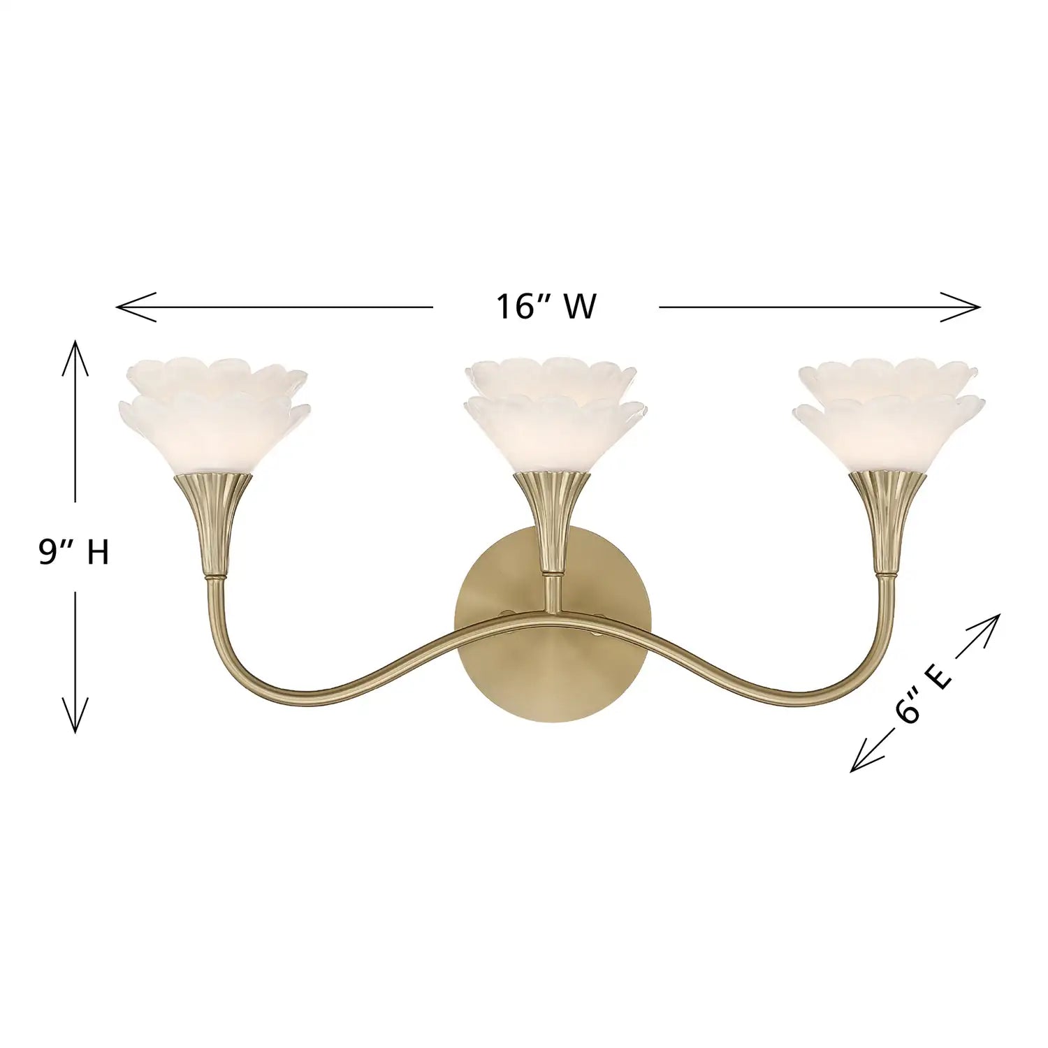 SAVOY HOUSE, FLORENA BATH, BATH VANITY LIGHT