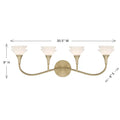 SAVOY HOUSE, FLORENA BATH, BATH VANITY LIGHT