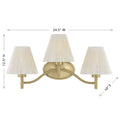 SAVOY HOUSE, ROSA BATH, BATH VANITY LIGHT