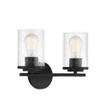 SAVOY HOUSE, MARSHALL MATTE BLACK BATH, BATH VANITY LIGHT