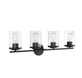 SAVOY HOUSE, MARSHALL MATTE BLACK BATH, BATH VANITY LIGHT