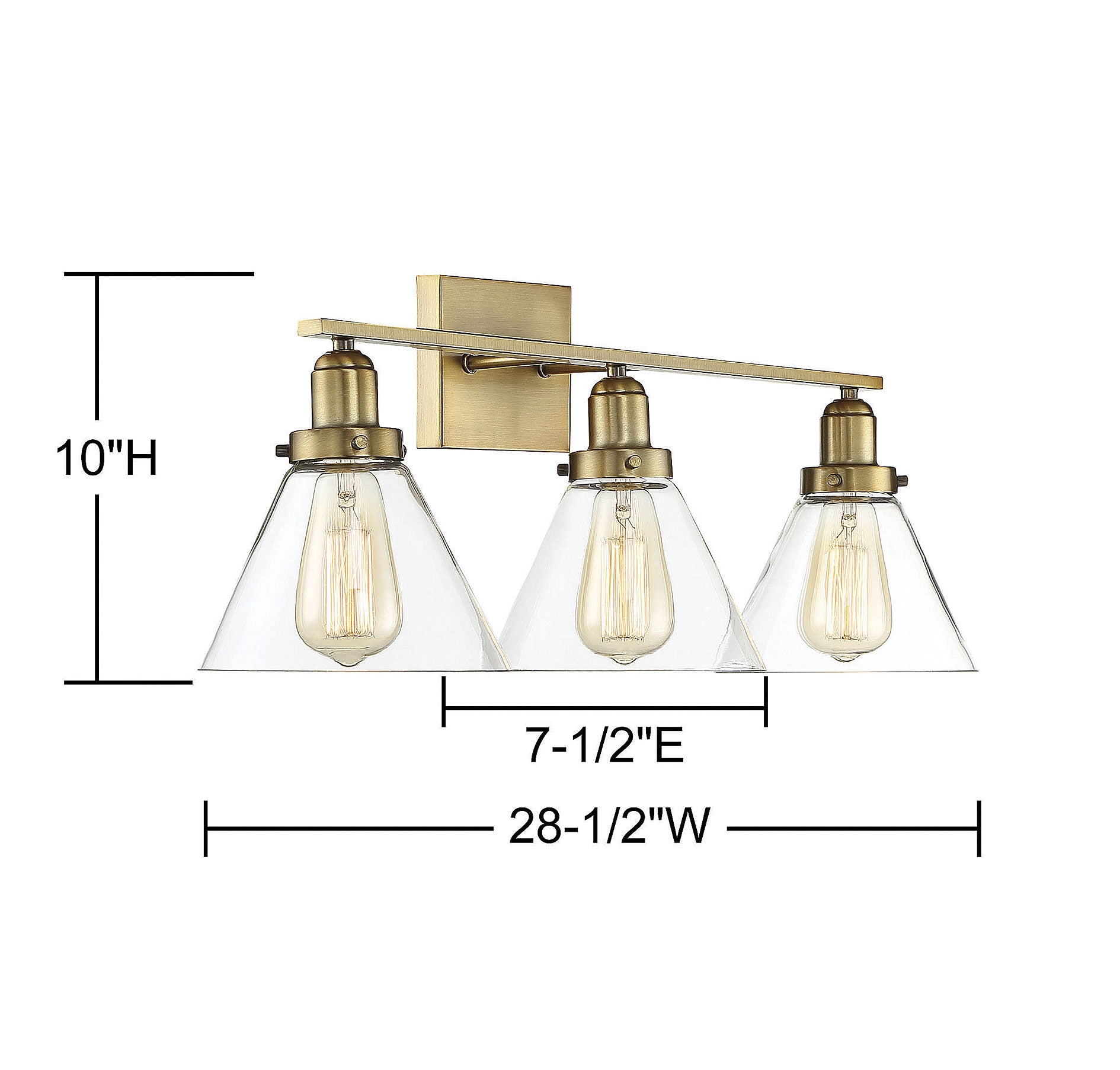 SAVOY HOUSE, DRAKE BATH, BATH VANITY LIGHT
