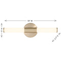 SAVOY LIGHTING ASSETS, CONNOR BATH 2, BATH VANITY LIGHT
