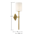 SAVOY HOUSE, DESTIN SCONCE, WALL SCONCES