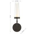 SAVOY HOUSE, BUTLER SCONCE, WALL SCONCES