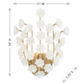 SAVOY HOUSE, FLORES SCONCE, WALL SCONCES