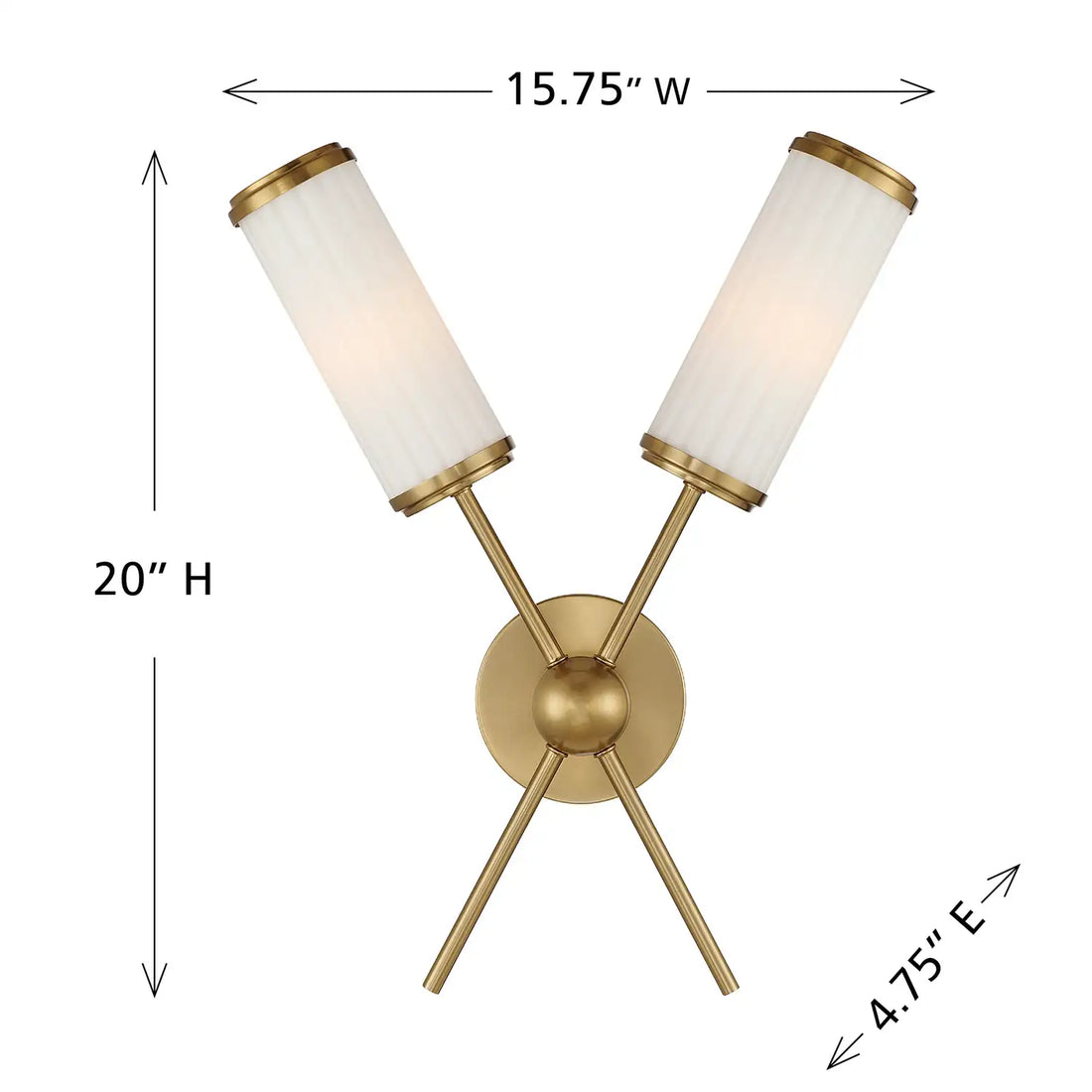 SAVOY HOUSE, DENISON SCONCE, WALL SCONCES