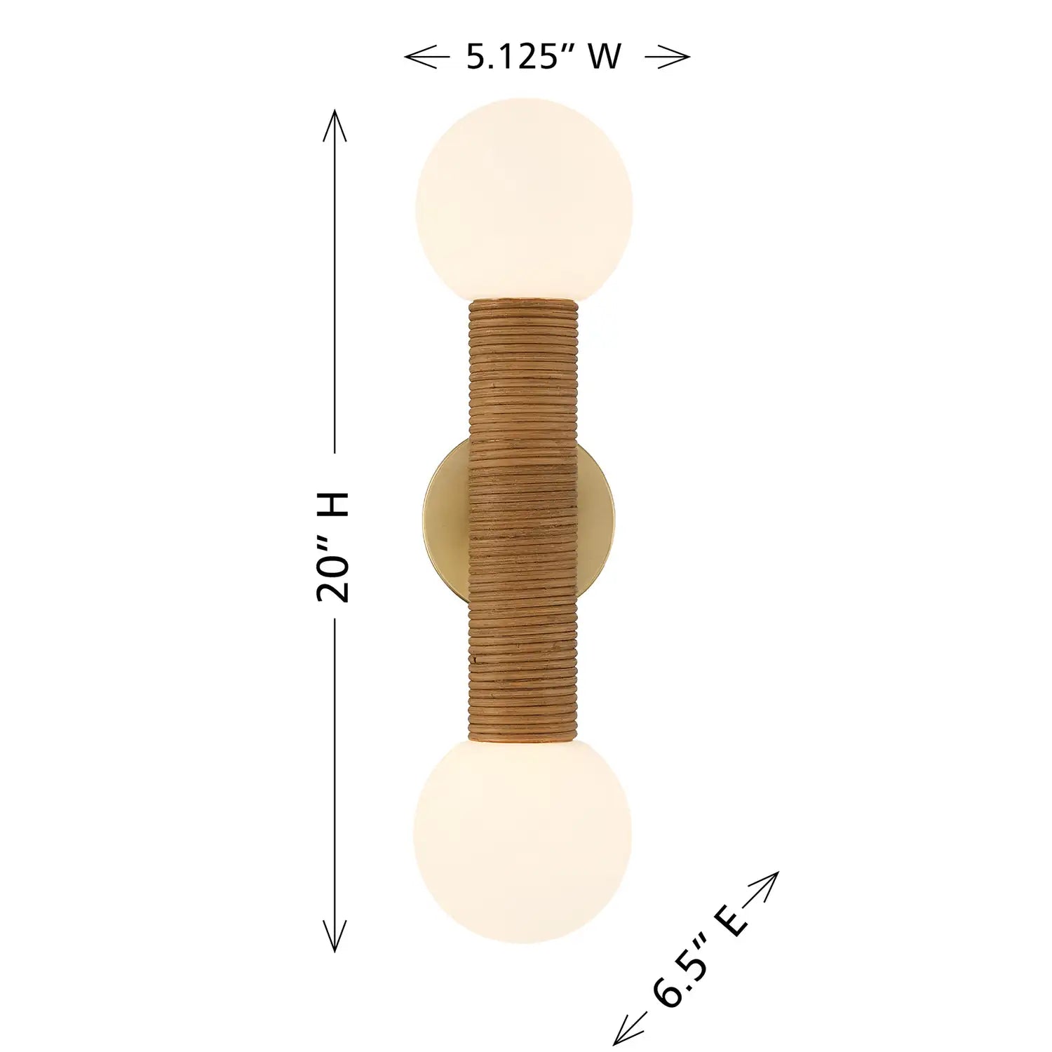 SAVOY HOUSE, JARRELL SCONCE, WALL SCONCES
