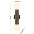 SAVOY HOUSE, JARRELL SCONCE, WALL SCONCES