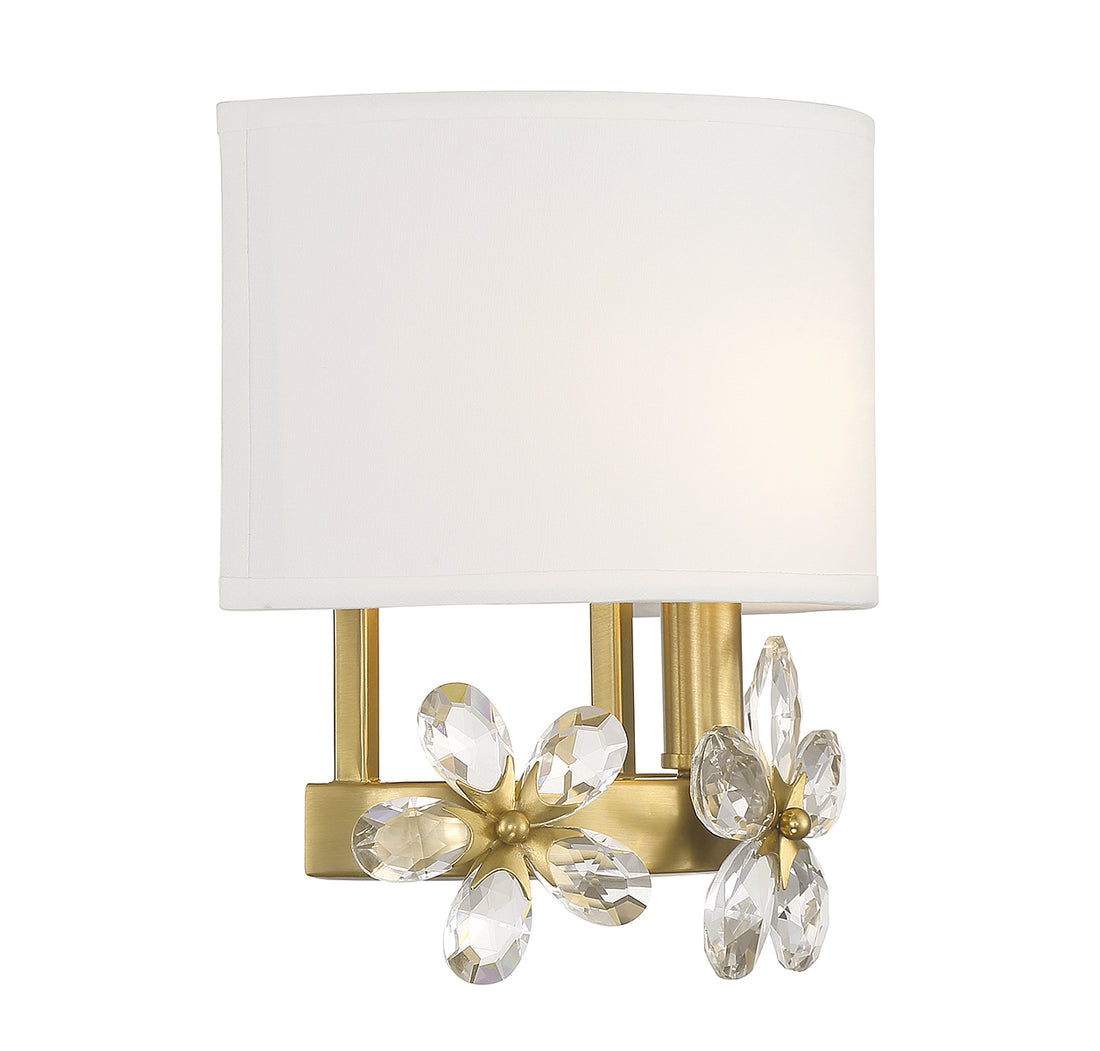 SAVOY HOUSE, DAHLIA SCONCE, WALL SCONCES